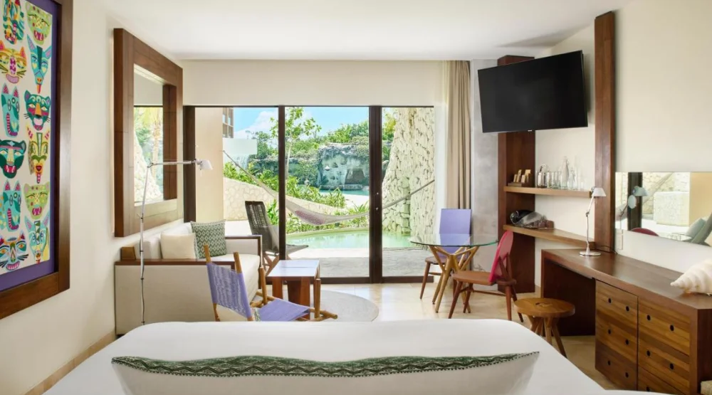 Suite with Private Pool at Hotel XCaret Arte