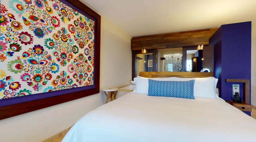 Junior Suite with Ocean View at Hotel XCaret Arte