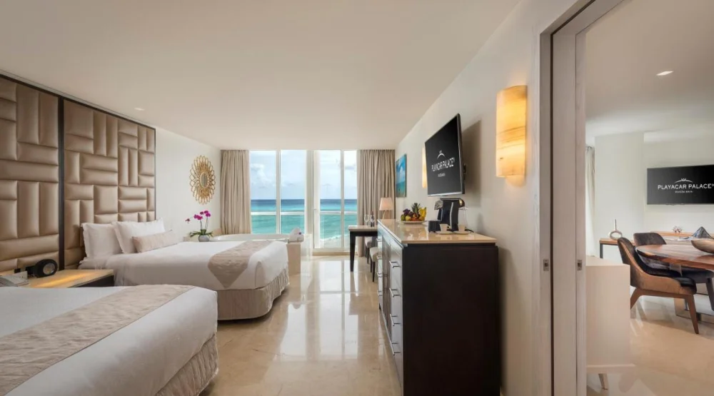 Two Bedroom Presidential Suite Ocean View - Kids & Teens Free at Playacar Palace