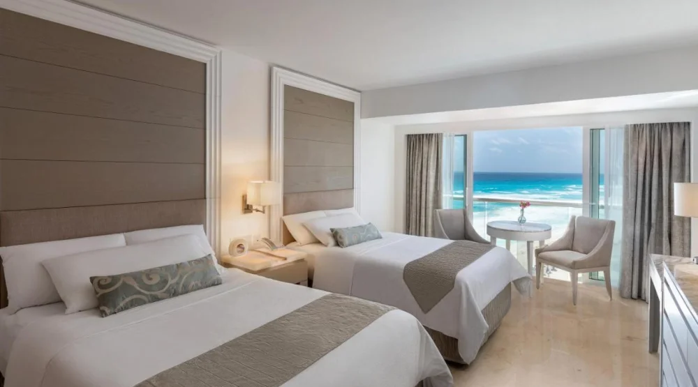 Royal Deluxe Ocean View Double Beds at Le Blanc Spa Resort