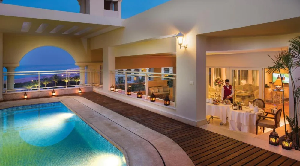 Grand Royal Sea View Suite with Private Pool at Baron Palace Sahl Hasheesh