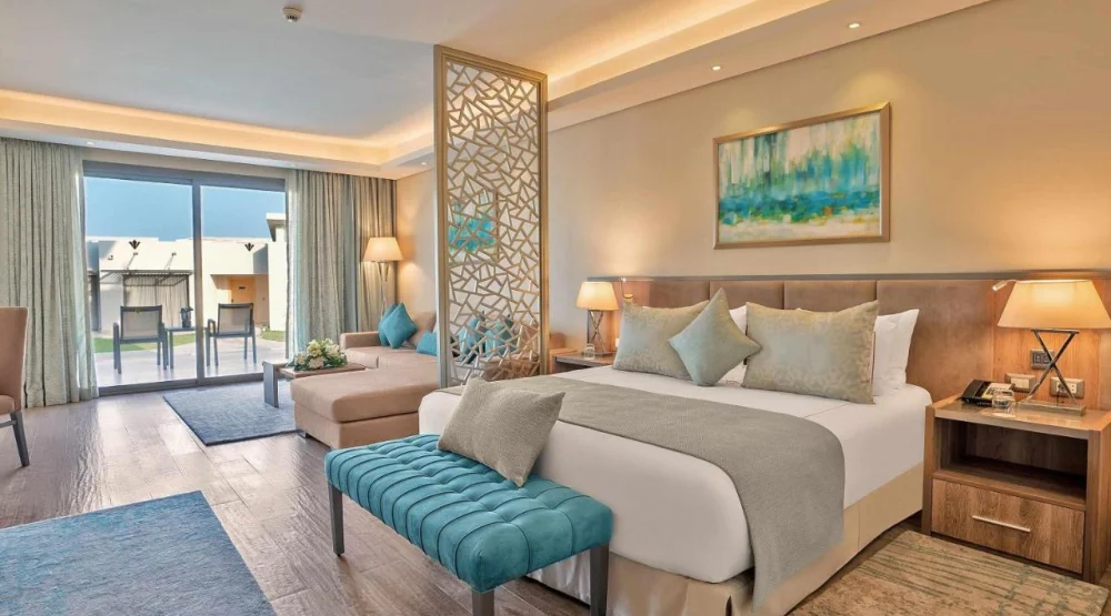 King Suite with Garden View at Rixos Premium Magawish Suites & Villas