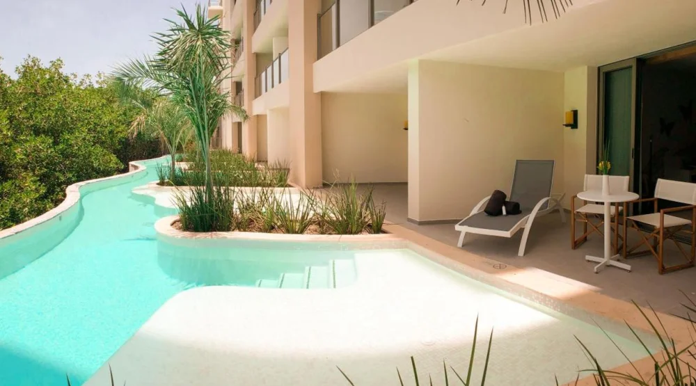 Junior Suite Swim Out at Dreams Natura Resort & Spa