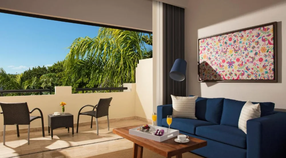 Preferred Club Junior Suite Tropical View Double- at Dreams Sapphire Resort & Spa