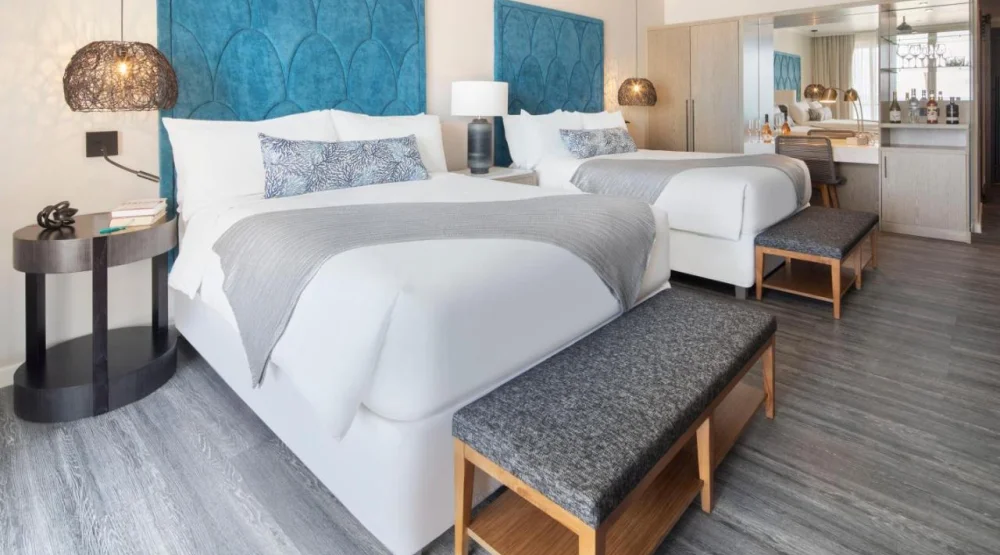 Luxury Two Bedroom Ocean View Suite Adults Only at O2 Beach Club & Spa