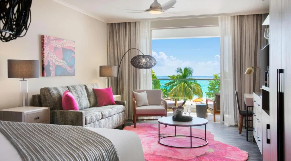 Luxury Two Bedroom Ocean Front Suite  Adults Only at O2 Beach Club & Spa