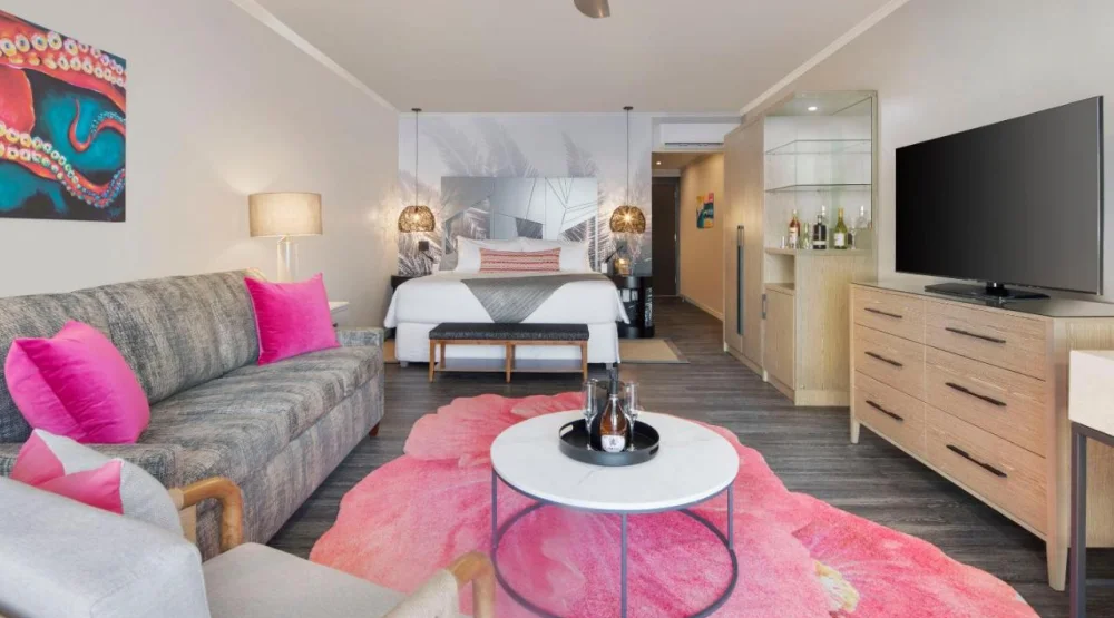 Luxury Pool View Junior Suite Adults Only at O2 Beach Club & Spa