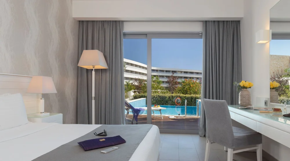 Honeymoon Room with Private Pool at Princess Andriana Resort & Spa