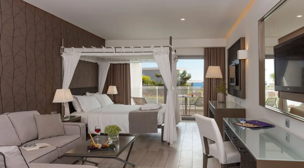 Junior Suite Garden View at Princess Andriana Resort & Spa
