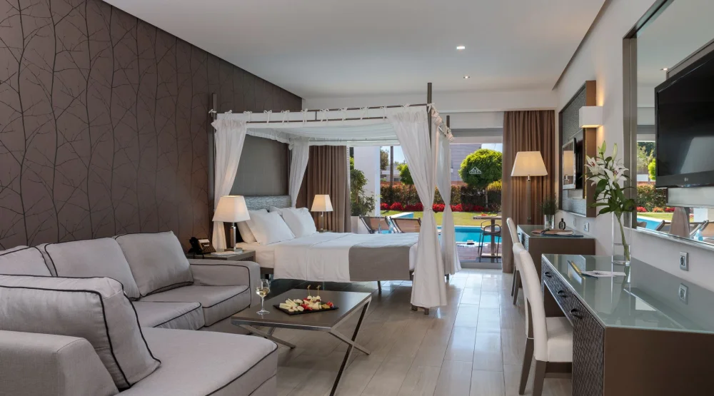 Junior Suite with Private Pool at Princess Andriana Resort & Spa