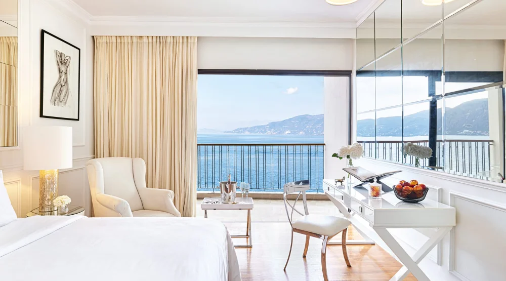 Cruise Guestroom Sea View at Corfu Imperial A Grecotel Resort to Live