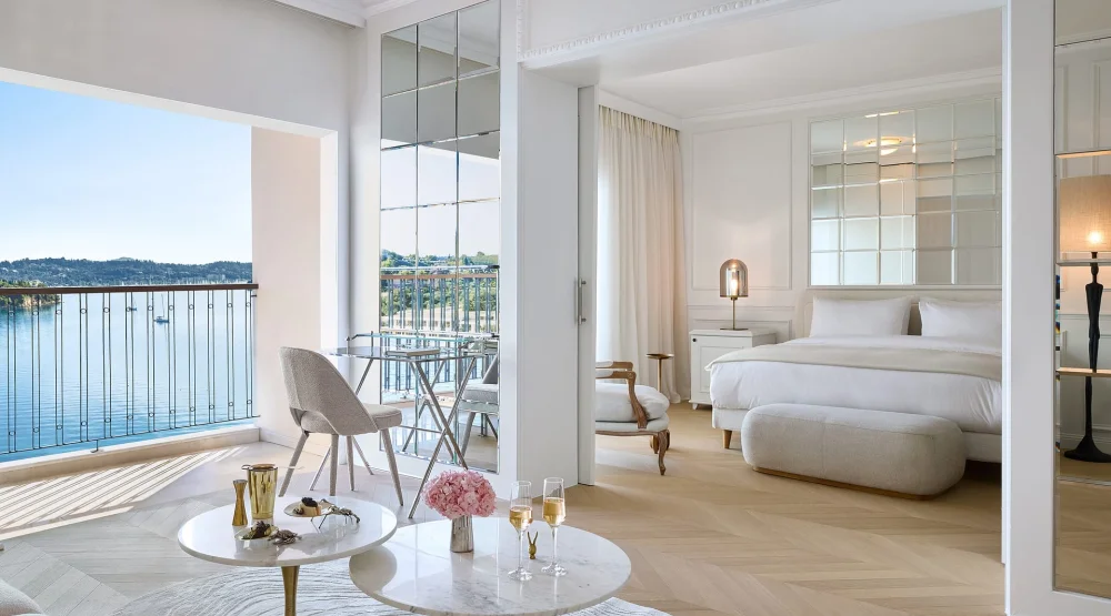 Deluxe Suite Sea View at Corfu Imperial A Grecotel Resort to Live