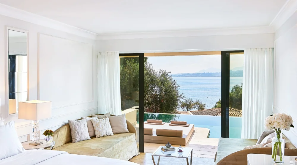 Swim Up Family Bungalow Open Plan at Corfu Imperial A Grecotel Resort to Live