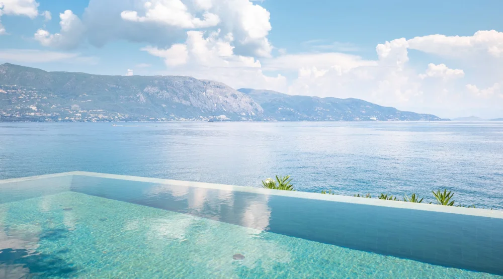 Palazzo Di Lago Private Pool On The Rocs at Corfu Imperial A Grecotel Resort to Live