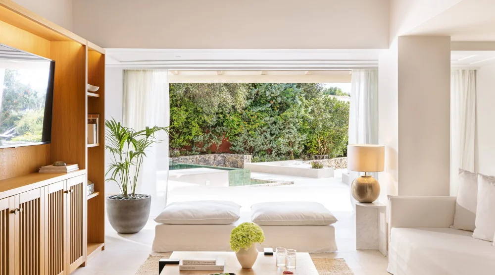 Dream Villa Beachfront Private Pool Three Bedroom at Corfu Imperial A Grecotel Resort to Live