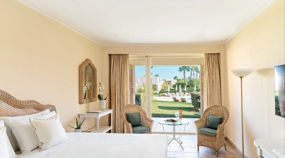 Bungalow Sharing Pool at Grecotel LuxMe Kos