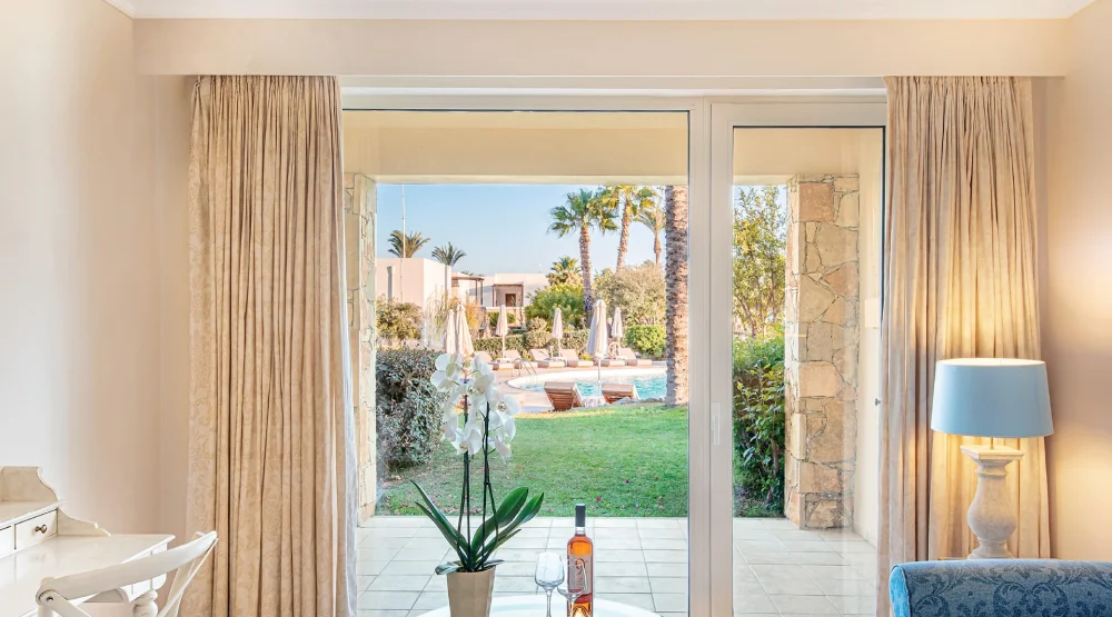 Petit Family Bungalow Sharing Pool at Grecotel LuxMe Kos