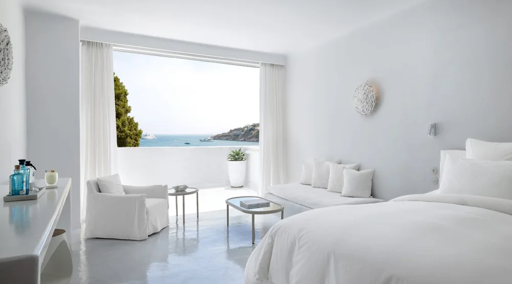 Island Bungalow Deluxe Sea View at Mykonos Blu A Grecotel Resort To Live