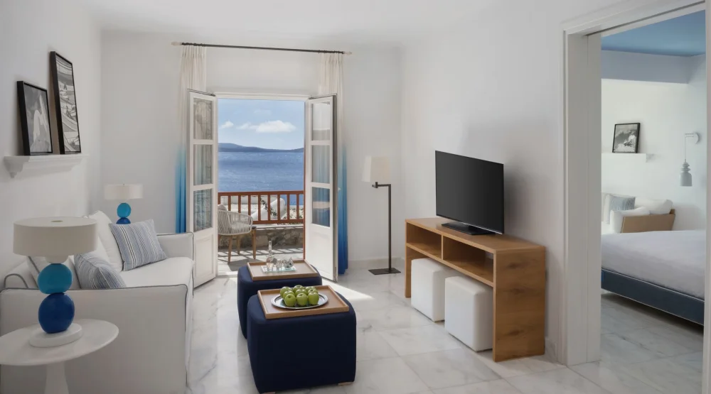 Premium Suite Sea View at Mykonos Grand Hotel & Resort