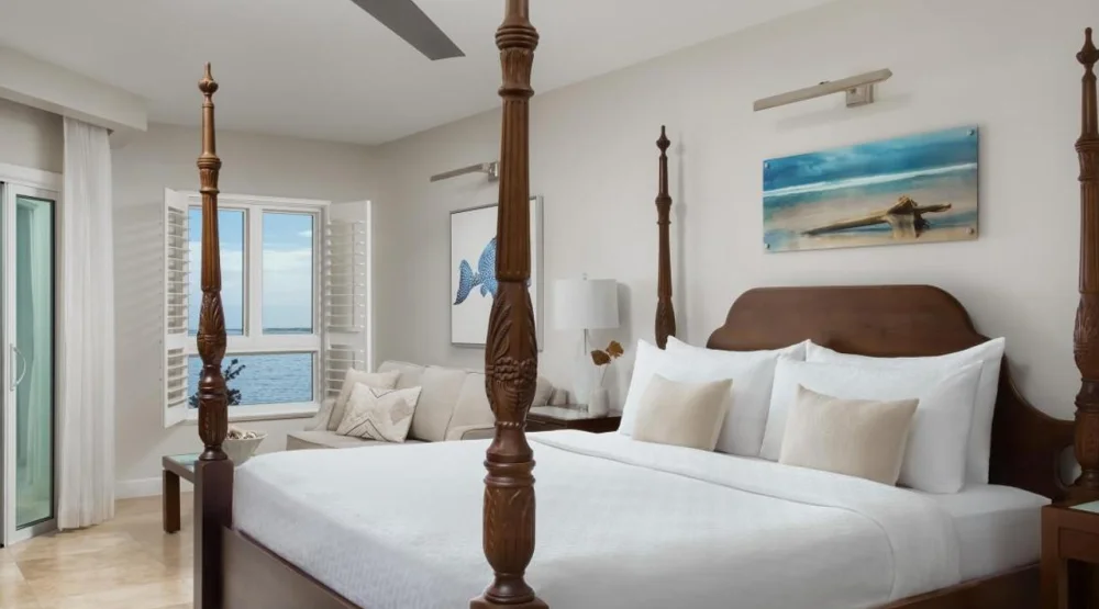 Starlight Beachfront Club Level Junior Suite W/ Balcony at Sandals South Coast