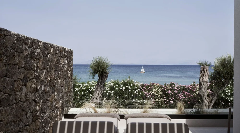 Riviera Suite with Sea View at The Olivar Suites