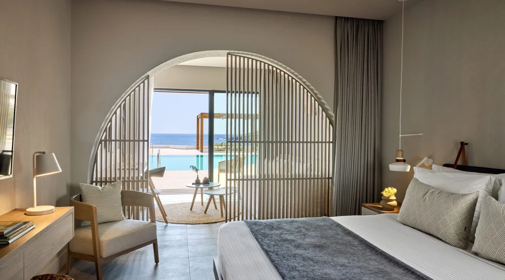 Open Plan Suite with Sea View & Sharing Pool at Elissa Lifestyle Resort