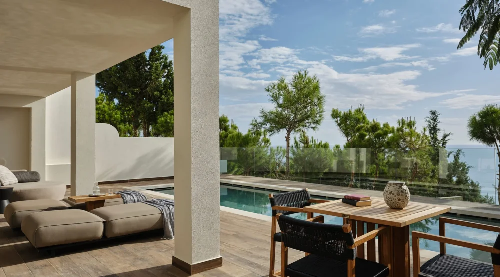 Seapine Flow Suite with Private Pool at Esperos Blue Village & Spa