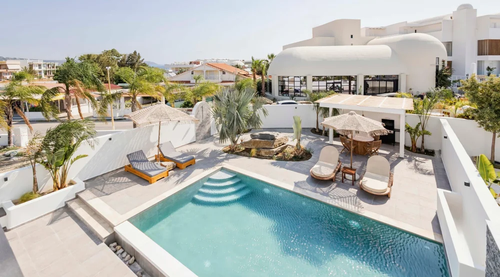 Premium Private Pool Loft Suite 60m² at Kouros Exclusive Hotel & Suites