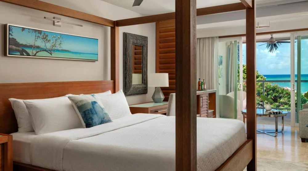 Beachfront One Bedroom Butler Suite with Tranquility Soaking Tub at Sandals Montego Bay
