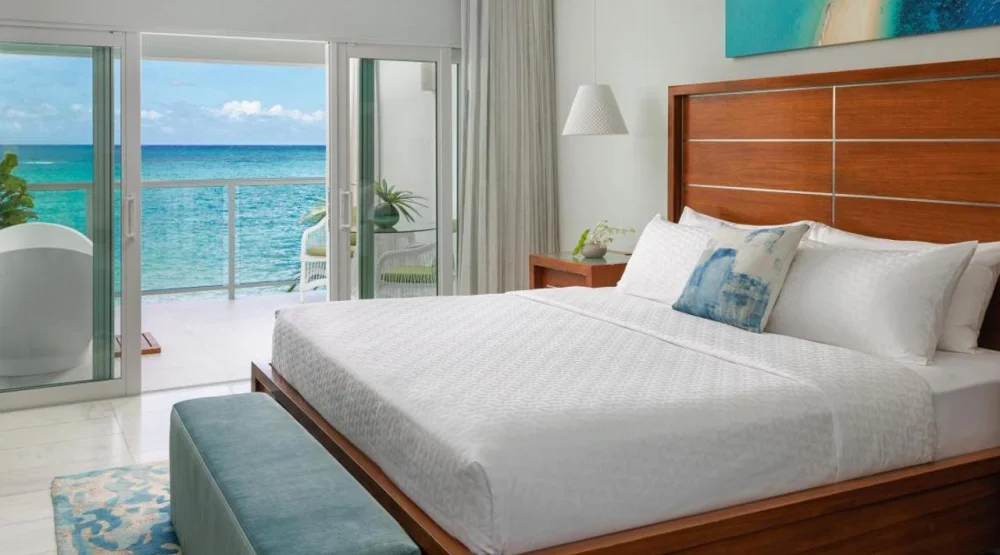 Oceanfront Penthouse Club Level Junior Suite at Sandals Montego Bay