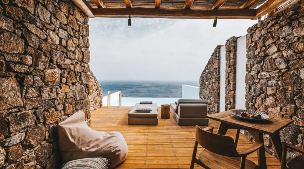 Junior Suite Sea Pool at Alissachni