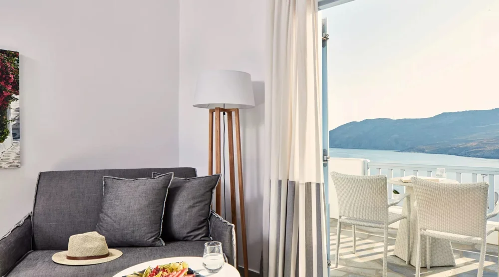 Supreme Room with Sea View at Archipelagos Luxury Hotel