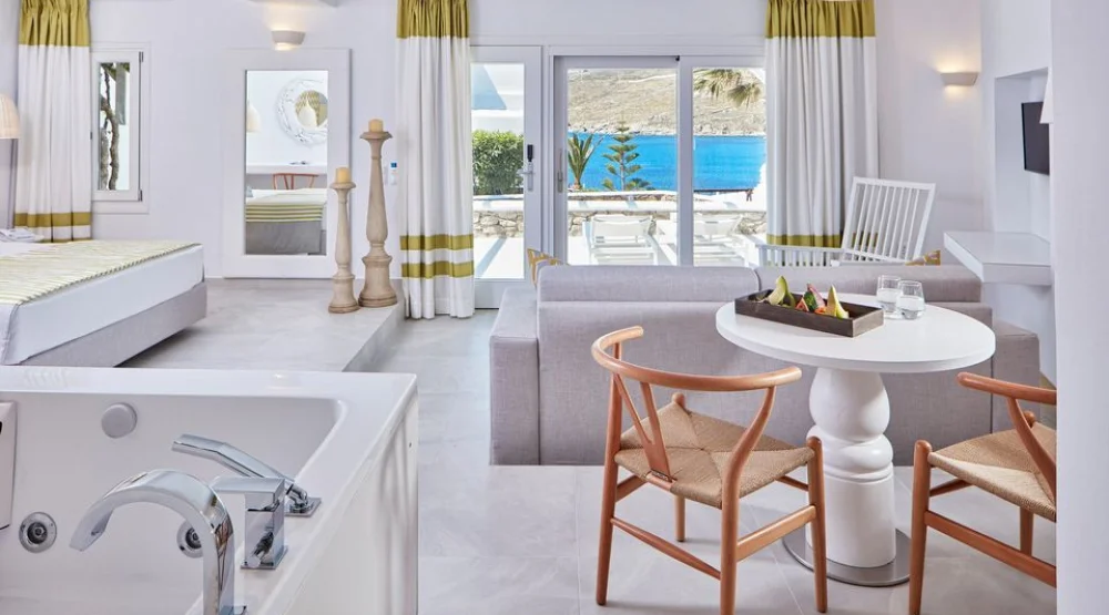 Deluxe Suite Sea View with Jacuzzi at Archipelagos Luxury Hotel