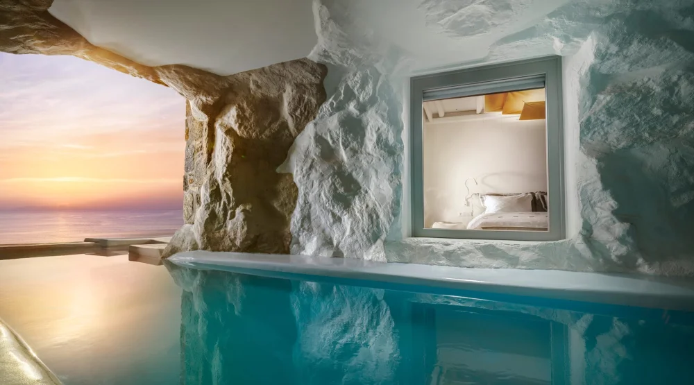 Cave Pool Suite at Cavo Tagoo