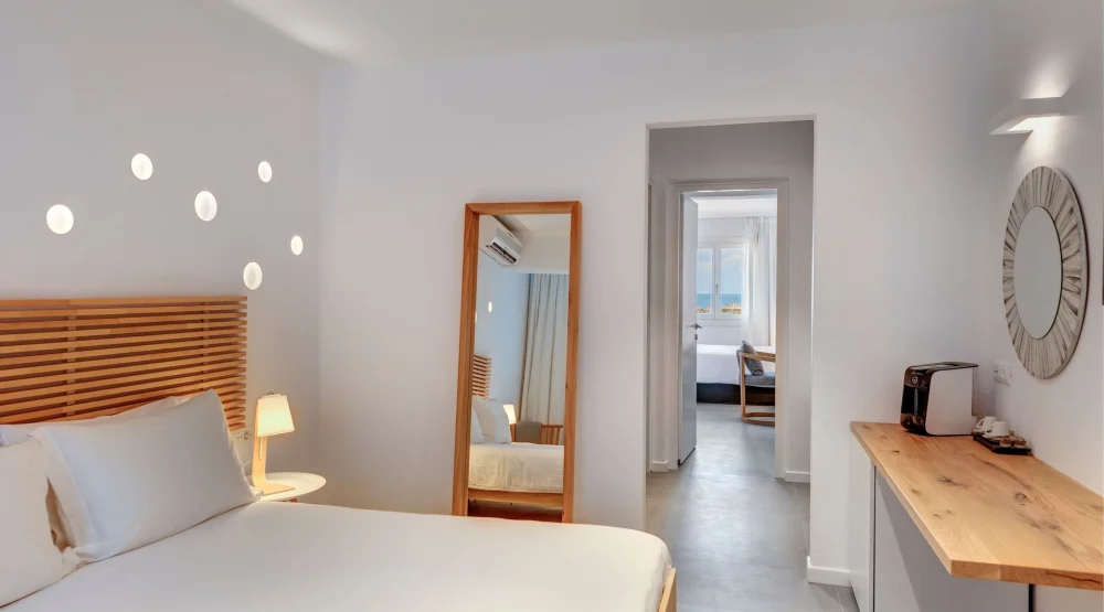 Family Junior Suite Sea View at Elia Mykonos Resort