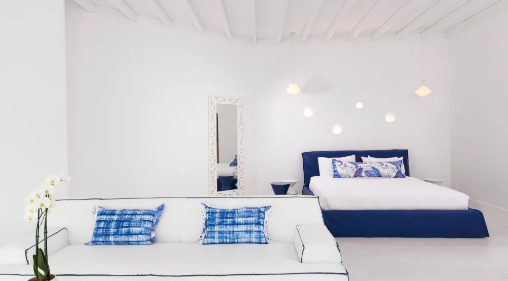 Katikies Suite with Private Pool and Sea View at Katikies Mykonos