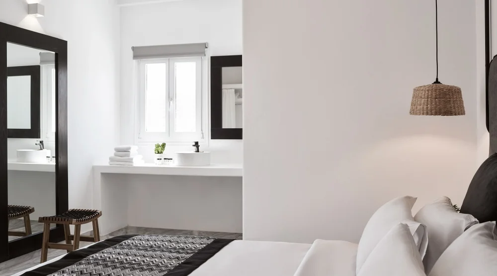 Double Room with Surrounding View at Mr & Mrs White Mykonos
