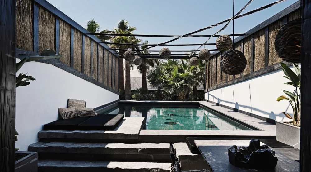 Fos Junior Suite Private Pool at Myconian O Hotel