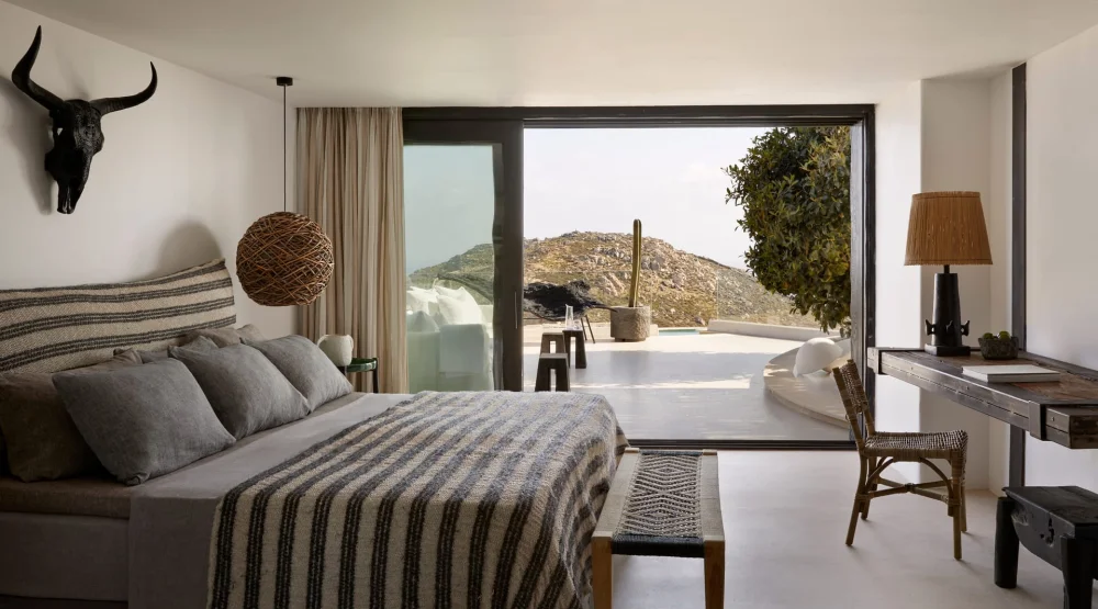 Panoptis Two Bedroom Villa with Private Pool at Myconian Panoptis Escape