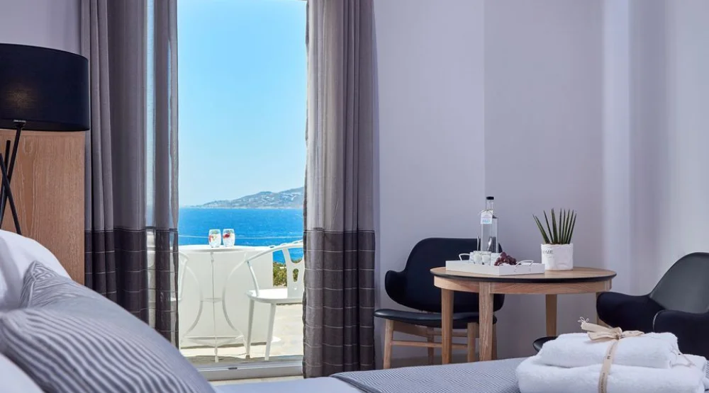Junior Suite Sea View at Mykonos Princess