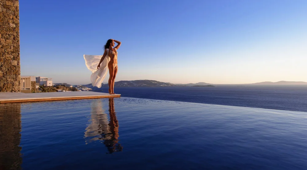 Galaxy One Bedroom Pool Suite at Mykonos Riviera Hotel & Spa
