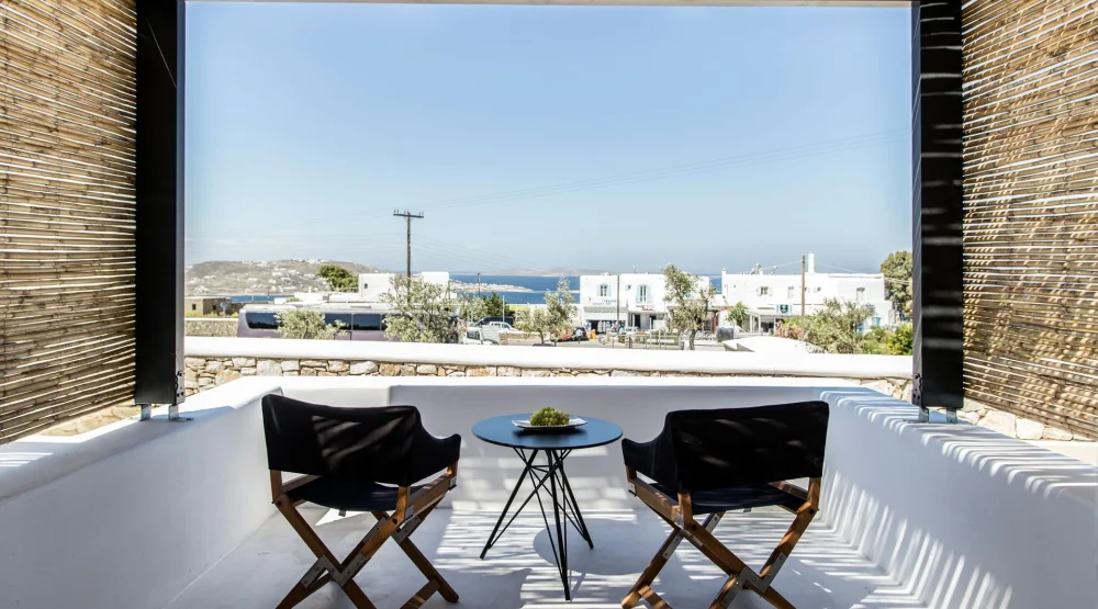 Classic Double Town & Sea View at My Mykonos Boutique Hotel