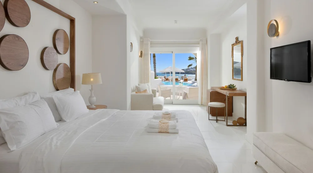 Island Lover Suite For Two Sea View at Nissaki Boutique Hotel