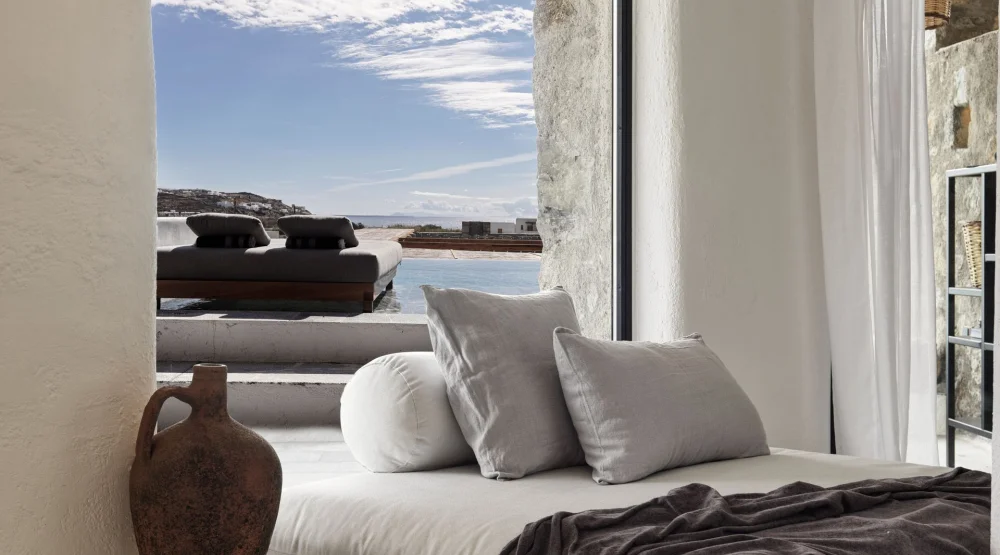Nomad Suite Sea View with Private Pool & Yard at Nomad Mykonos