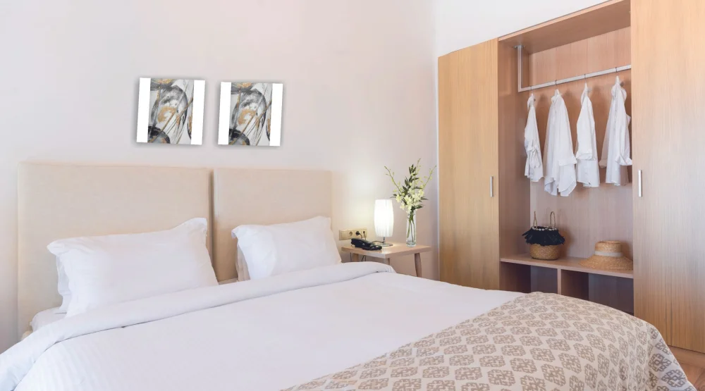 Superior Triple Room Sea View at Tharroe of Mykonos Hotel