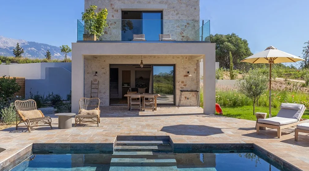 Elia One Bedroom Maisonette Villa with Private Pool at Eliamos