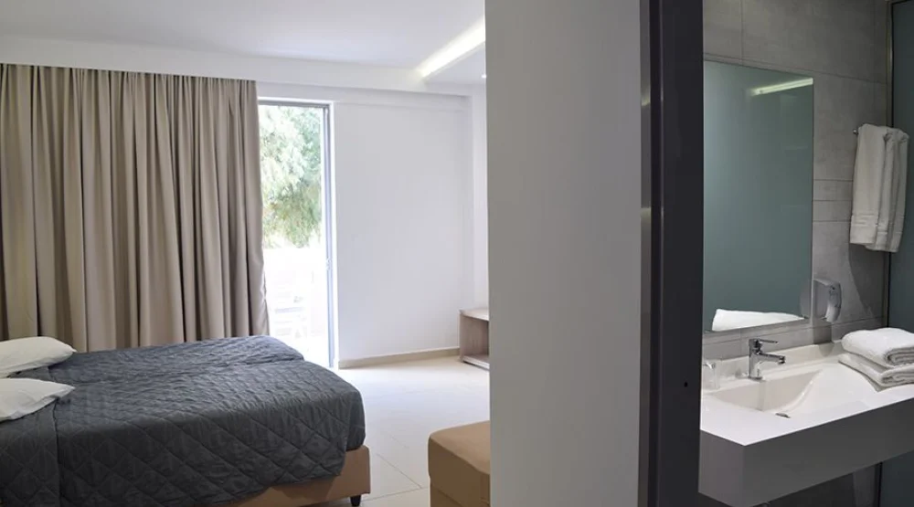 Twin Room at Akti Beach Club