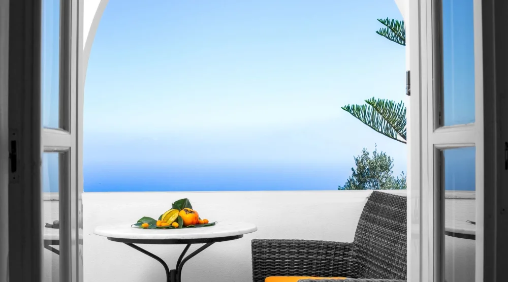 Abelonas Studio Caldera with Sea View at Abelonas Retreat Sunset & Sunrise Lodgings