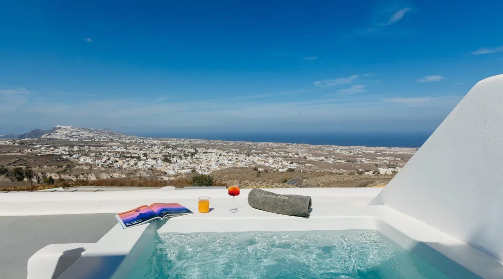 Junior Suite with Jetted Tub & Panoramic View at Carpe Diem Exclusive Boutique Resort