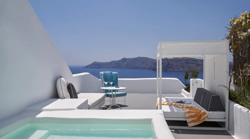 Kirini Suite with Plunge Pool at Katikies Kirini Santorini